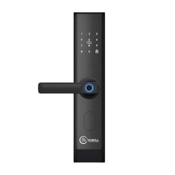 HOWELL Smart WiFi Door Lock – Keyless Entry, Biometric Fingerprint, Digital Passcode.