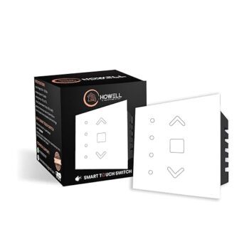 HOWELL Smart Touch Switch Fan Regulator, Wi-Fi Enabled, White
