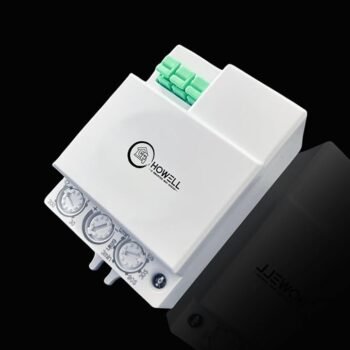 HOWELL: Microwave/Radar Motion Sensor Occupancy Motion Detector Small Sq Shape