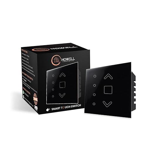 HOWELL Smart Touch Switch Fan Regulator, Black